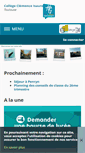 Mobile Screenshot of clemence-isaure.ecollege.haute-garonne.fr