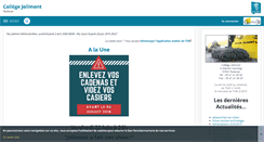Desktop Screenshot of jolimont.ecollege.haute-garonne.fr