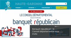 Desktop Screenshot of haute-garonne.fr