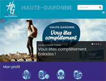 Tablet Screenshot of haute-garonne.fr