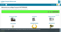 Desktop Screenshot of francois-mitterrand.ecollege.haute-garonne.fr