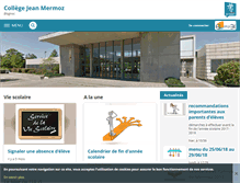 Tablet Screenshot of jean-mermoz.ecollege.haute-garonne.fr