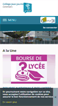 Mobile Screenshot of jean-jaures.ecollege.haute-garonne.fr